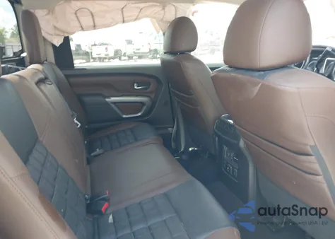 2017 Nissan Titan Platinum Reserve from USA, damaged, VIN 1N6AA1E63HN526560